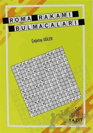 Roma Rakamı Bulmacaları – Çağatay Güler – Yazıt Yayıncılık kitap kapağı