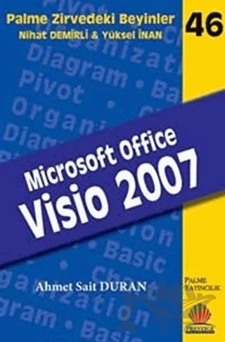 Zirvedeki Beyinler 46 / MICROSOFT OFFICE VISIO 2007 – Nihat Demirli – Palme Yayıncılık kitap kapağı