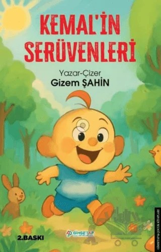 Kemal'in Serüvenleri – Gizem Şahin – Gimsetap Yayınları kitap kapağı