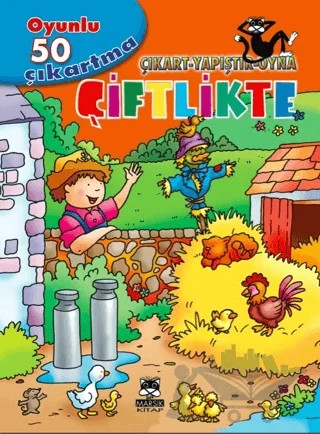 Oyunlu 50 Çıkartma - Çiftlikte – Kolektif – Marsık Kitap kitap kapağı
