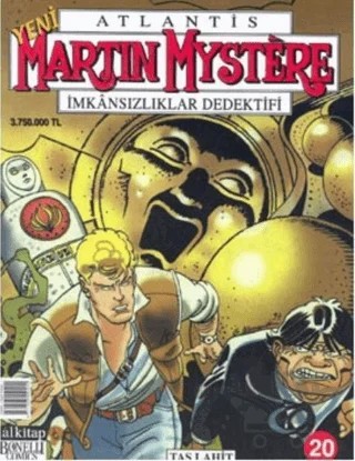 Martin Mystere İmkansızlar Dedektifi Sayı: 20 Taş Lahit – Lal Kitap kitap kapağı
