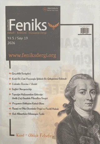 Feniks Felsefi Kültürel Hümanist Dergi Yıl: 5 Sayı: 19 – Aktiffelsefe Kültür Yayınları kitap kapağı