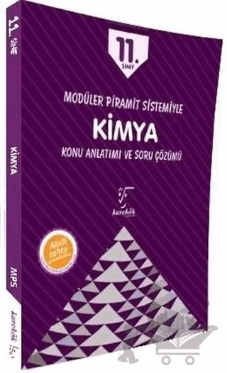 11. Sınıf Modüler Piramit Sistemiyle Kimya Konu Anlatımı ve Soru Çözümü (3 Kitap) – Kolektif – Karekök Yayıncılık kitap kapağı