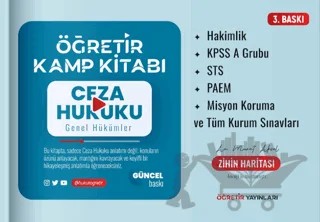 Öğretir Ceza Hukuku Kamp Kitabı – Murat Aksel – Öğretir Yayınları kitap kapağı