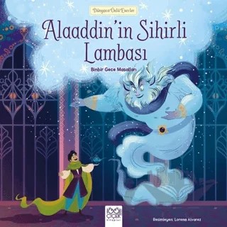 Alaaddin’in Sihirli Lambası - Binbir Gece Masalları – Kolektif – 1001 Çiçek Kitaplar kitap kapağı