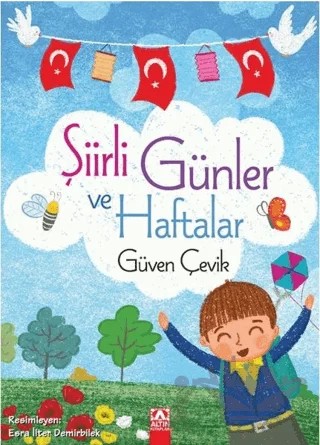 Şiirli Günler ve Haftalar – Güven Çelik – Altın Kitaplar kitap kapağı