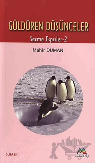 Güldüren Düşünceler – Mahir Duman – Meneviş Yayınları kitap kapağı