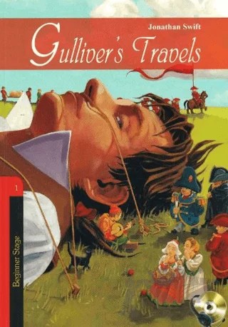 İngilizce Hikaye Gulliver’s Travels - Sesli Dinlemeli – Jonathan Swift – Kapadokya Yayınları kitap kapağı