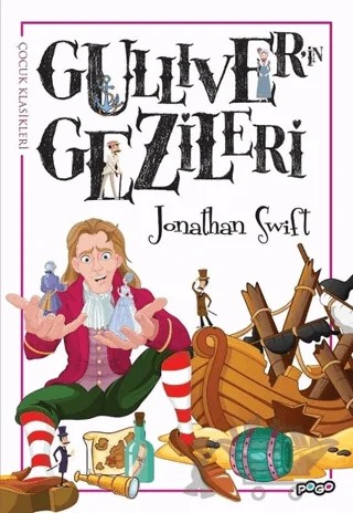 Gulliver'in Gezileri – Jonathan Swift – Pogo Çocuk kitap kapağı