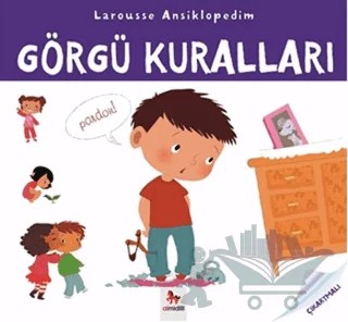 Larousse Ansiklopedim - Görgü Kuralları – Valerie Guidoux – Almidilli kitap kapağı