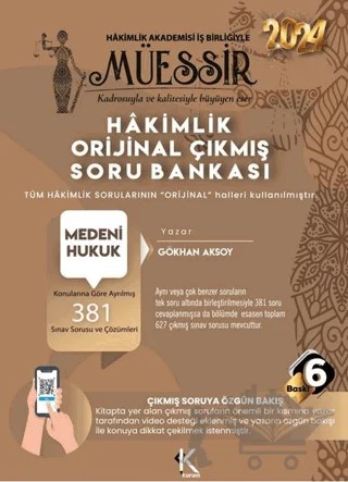 Müessir Medeni Hukuk – Gökhan Aksoy – Kuram Kitap kitap kapağı