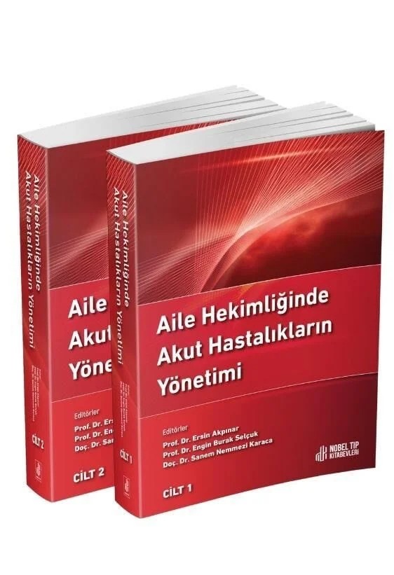 Aile Hekimliğinde Akut Hastalıkların Yönetimi Cilt 1-2 – Nobel Tıp Kitabevi kitap kapağı