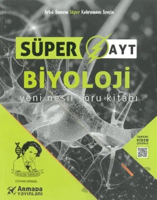 AYT Biyoloji Süper Soru Kitabı – Ceyhan Döngel – Armada Yayınları kitap kapağı