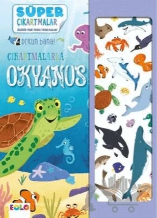 Çıkartmalarla Okyanus - Süper Çıkartmalar - Dokun Bana! – Kolektif – Eolo Yayıncılık kitap kapağı