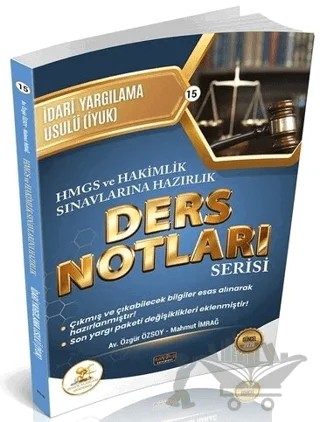 2026 HMGS Hakimlik HUKAL İdari Yargılama Usulü Ders Notları – Özgür Özsoy, Mahmut İmrağ – Savaş Yayınevi kitap kapağı