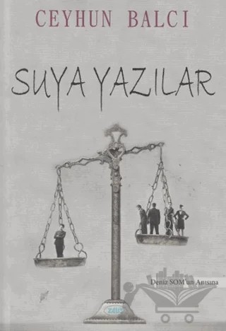Suya Yazılar – Ceyhun Balcı – Zeus Kitabevi kitap kapağı