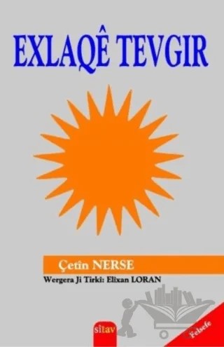 Exlaqe Tevgir – Çetin Nerse – Sitav Yayınevi kitap kapağı
