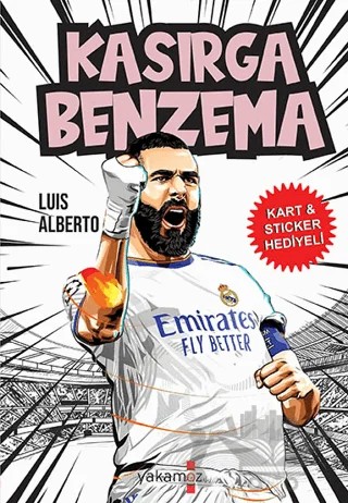 Kasırga Benzema – Luis Alberto – Yakamoz Yayınevi kitap kapağı