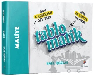 Maliye Tablomatik Konu Anlatımı – Halil İşgüzar – Dizgi Kitap kitap kapağı