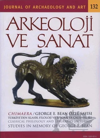 Arkeoloji ve Sanat Dergisi Sayı 132 – Arkeoloji ve Sanat Dergisi kitap kapağı