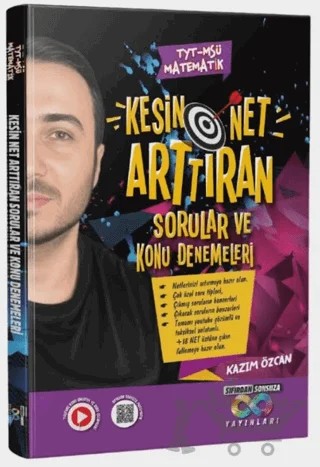 Sıfırdan Sonsuza 2026 TYT Matematik Kesin Net Arttıran Sorular ve Konu Denemeleri – Kazım Özcan – Doktrin Yayınları kitap kapağı