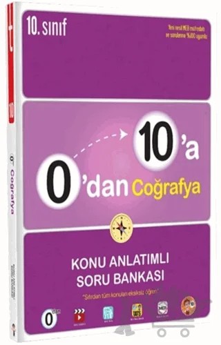 2022 0'dan 10'a Coğrafya Konu Anlatımlı Soru Bankası – Kolektif – Tonguç Akademi kitap kapağı
