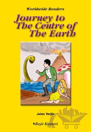 Level 6 Journey To The Centre Of The World – Jules Verne – Beşir Kitabevi kitap kapağı