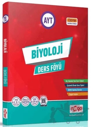 AYT Biyoloji Ders Föyü – Kolektif – Nego Yayınları kitap kapağı