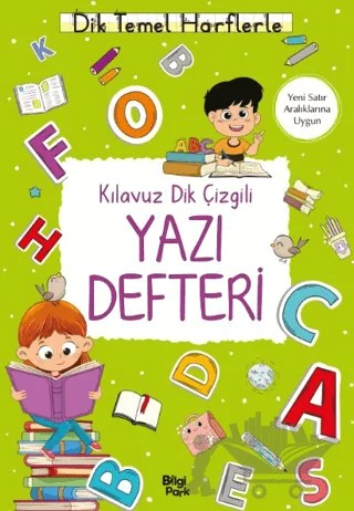 Kılavuz Dik Çizgili Yazı Defteri (Büyük Boy) – Bilge Yorulmaz – Bilgi Park kitap kapağı
