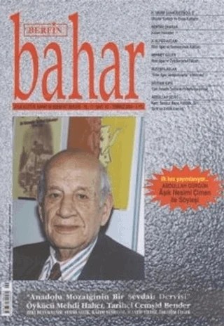 Berfin Bahar Aylık Kültür, Sanat ve Edebiyat Dergisi Sayı: 101 – Berfin Bahar Dergisi kitap kapağı