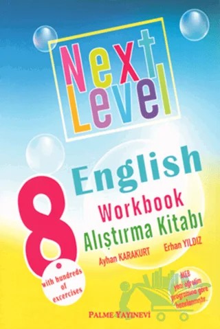 Palme 8. Sınıf Next Level English Workbook Alıştırma Kitabı – Erhan Yıldız, Ayhan Karakurt – Palme Yayınları kitap kapağı