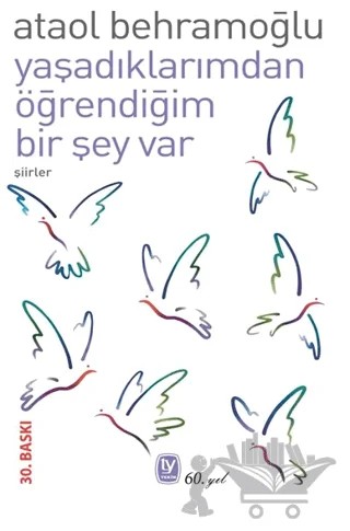 Yaşadıklarımdan Öğrendiğim Bir Şey Var – Ataol Behramoğlu – Tekin Yayınevi kitap kapağı