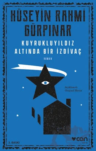 Kuyrukluyıldız Altında Bir İzdivaç – Hüseyin Rahmi Gürpınar – Can Yayınları kitap kapağı