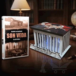 Son Veda ve Kocatepe Ahşap Anıtkabir Işıklı Maket – Ali Güler – Halk Kitabevi kitap kapağı