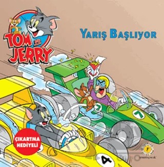 Tom ve Jerry - Yarış Başlıyor – Kolektif – Artemis Yayınları kitap kapağı