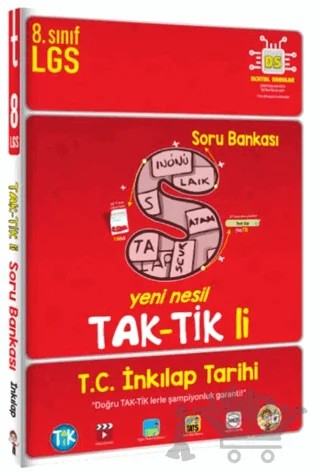 8. Sınıf T.C. İnkılap Tarihi ve Atatürkçülük Taktikli Soru Bankası – Kolektif – Tonguç Akademi kitap kapağı