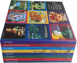 Mini Sanat Dizisi (8 Kitap Takım) – Alexandra Grömling, Birgit Zeidler, Dieter Beaujean, Elke Linda Buchholz, Frank Weyers, Nicola Nonhoff, Udo Felbinger – Literatür Yayıncılık kitap kapağı
