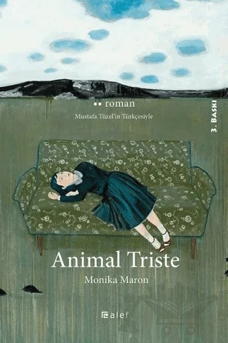 Animal Triste – Monika Maron – Alef Yayınevi kitap kapağı