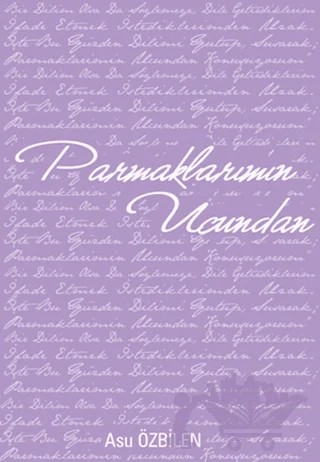 Parmaklarımın Ucundan – Asu Özbilen – Cinius Yayınları kitap kapağı