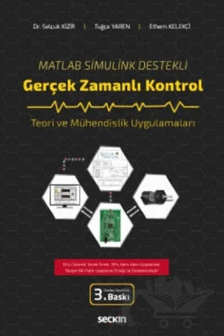 Gerçek Zamanlı Kontrol – Selçuk Kizir, Tuğçe Yaren, Ethem Kelekçi – Seçkin Yayıncılık kitap kapağı