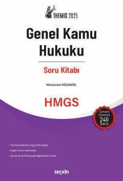THEMIS – Genel Kamu Hukuku Soru Kitabı – Muhammet Koçakgöl – Seçkin Yayıncılık kitap kapağı
