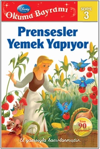 Okuma Bayramı 3 - Prensesler Yemek Yapıyor – Sheila Sweeny Higginson – Doğan Egmont Yayıncılık kitap kapağı