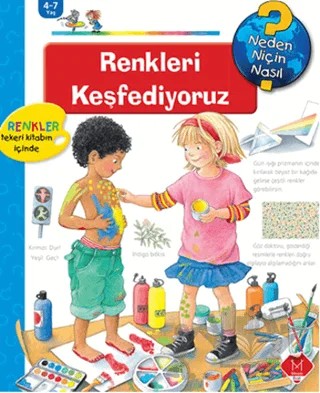 Renkleri Keşfediyoruz – Doris Rübel – Mikado Yayınları kitap kapağı