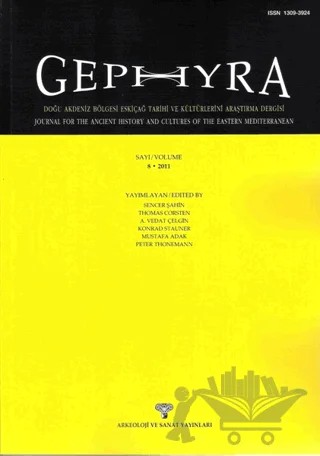 GEPHYRA Sayı 8 / Volume 8 - 2011 – Gephyra kitap kapağı