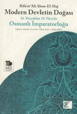 Modern Devletin Doğası – Rifa'at Ali Abou-El-Haj – İmge Kitabevi Yayınları kitap kapağı