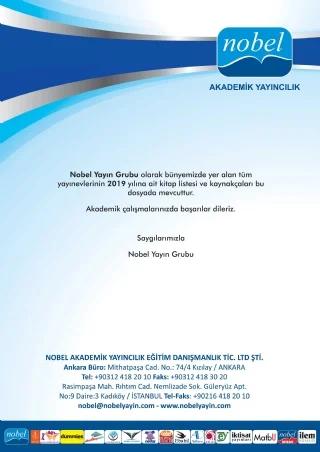 2019 - NOBEL YAYIN GRUBU - AKADEMİK KAYNAKÇA – Hegem Yayınları kitap kapağı
