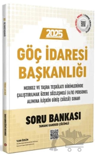 2025 Göç İdaresi Başkanlığı Sözleşmeli Personel Alım Sınavı Soru Bankası – Kollektif – Data Yayınları kitap kapağı