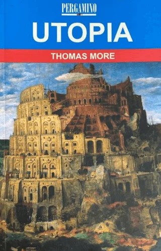 Utopia – Thomas More – Pergamino kitap kapağı