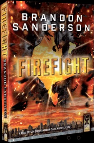 Steelheart 2 : Firefight – Brandon Sanderson – Dex Yayınevi kitap kapağı
