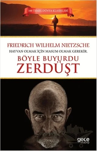 Böyle Buyurdu Zerdüşt – Friedrich Wilhelm Nietzsche – Gece Kitaplığı kitap kapağı